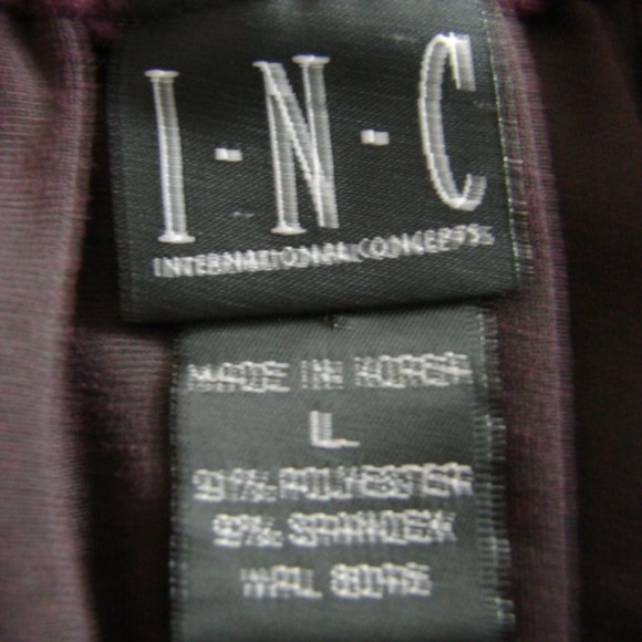 Plum Purple Microsuede Microfiber Long Sleeve Peasant Scoop Neck Top - Picture 10 of 16